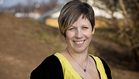 Pædagogisk assistent Kristine Høj, fik forkert løn i otte år. 